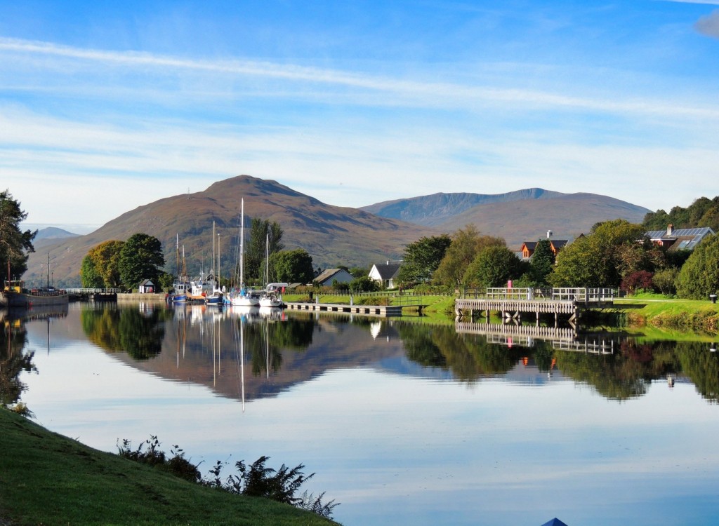 Reflections on the Caledonian Canal