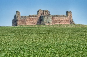 Tantallon Castle, from a distance...